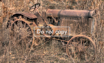 vintage tractor