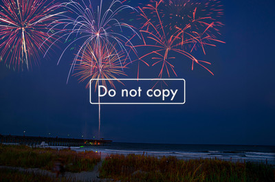 Myrtle Beach Pier Grand Finale 2012