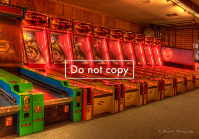 Ski Ball Machines HDR